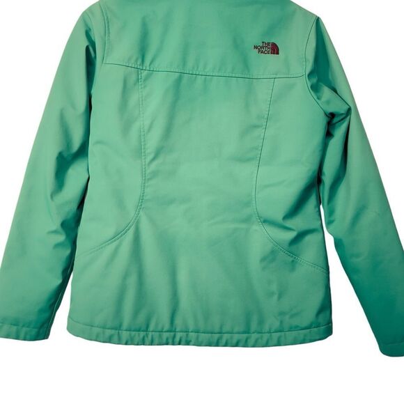 North Face Jacket Womens medium Apex Elevation Primaloft Garnet Purple Teal - Picture 13 of 16
